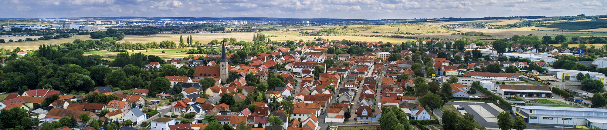 Elxleben - Luftaufnahme